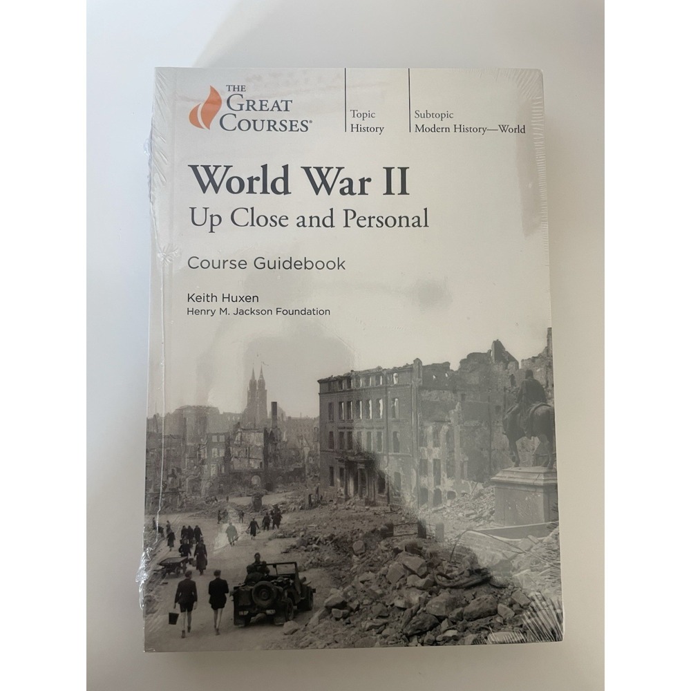 The Great Courses World War II Up Close and Personal DVD Set Keith Huxen